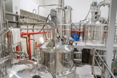 Ginseng powder being manufactured in Geumsan